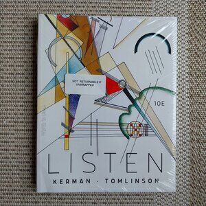 Listen by Kerman and Tomlinson 10 Edition 2022 Paperback Book NEW